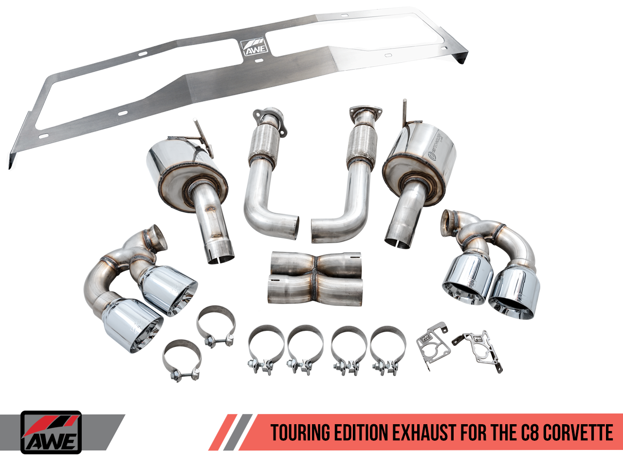 AWE EXHAUST FOR THE CORVETTE C8 - TOURING EDITION - Motorsports LA