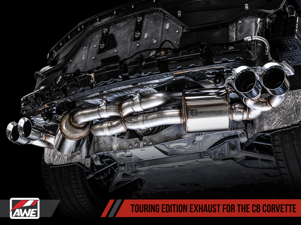 AWE EXHAUST FOR THE CORVETTE C8 - TOURING EDITION - Motorsports LA