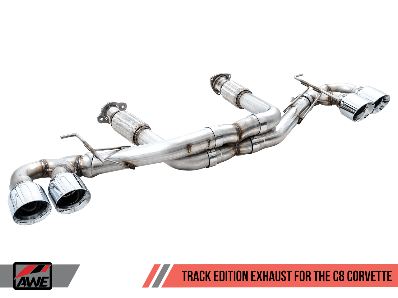 AWE EXHAUST FOR THE CORVETTE C8 - TRACK EDITION - Motorsports LA