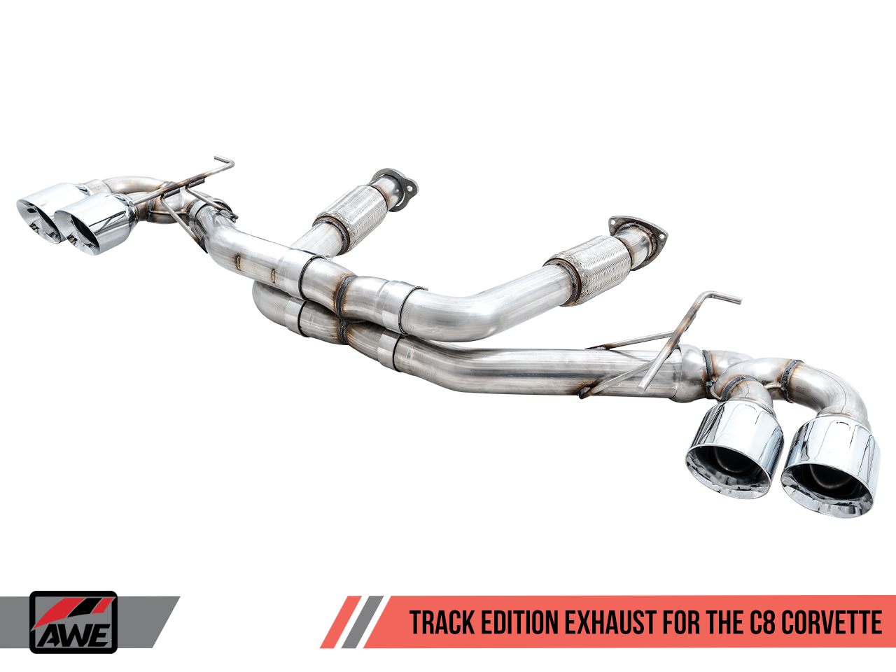 AWE EXHAUST FOR THE CORVETTE C8 - TRACK EDITION - Motorsports LA