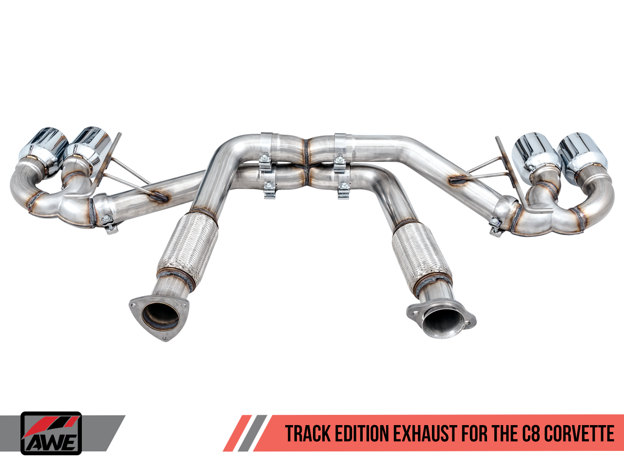 AWE EXHAUST FOR THE CORVETTE C8 - TRACK EDITION - Motorsports LA
