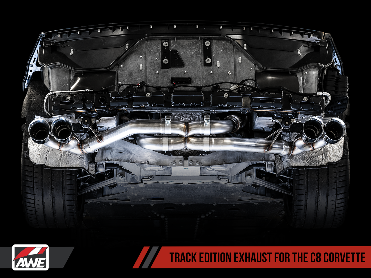 AWE EXHAUST FOR THE CORVETTE C8 - TRACK EDITION - Motorsports LA