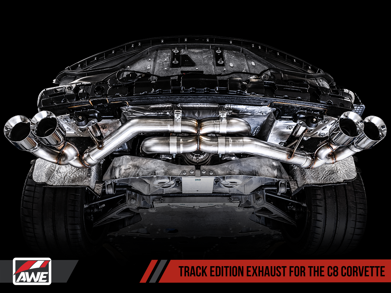 AWE EXHAUST FOR THE CORVETTE C8 - TRACK EDITION - Motorsports LA