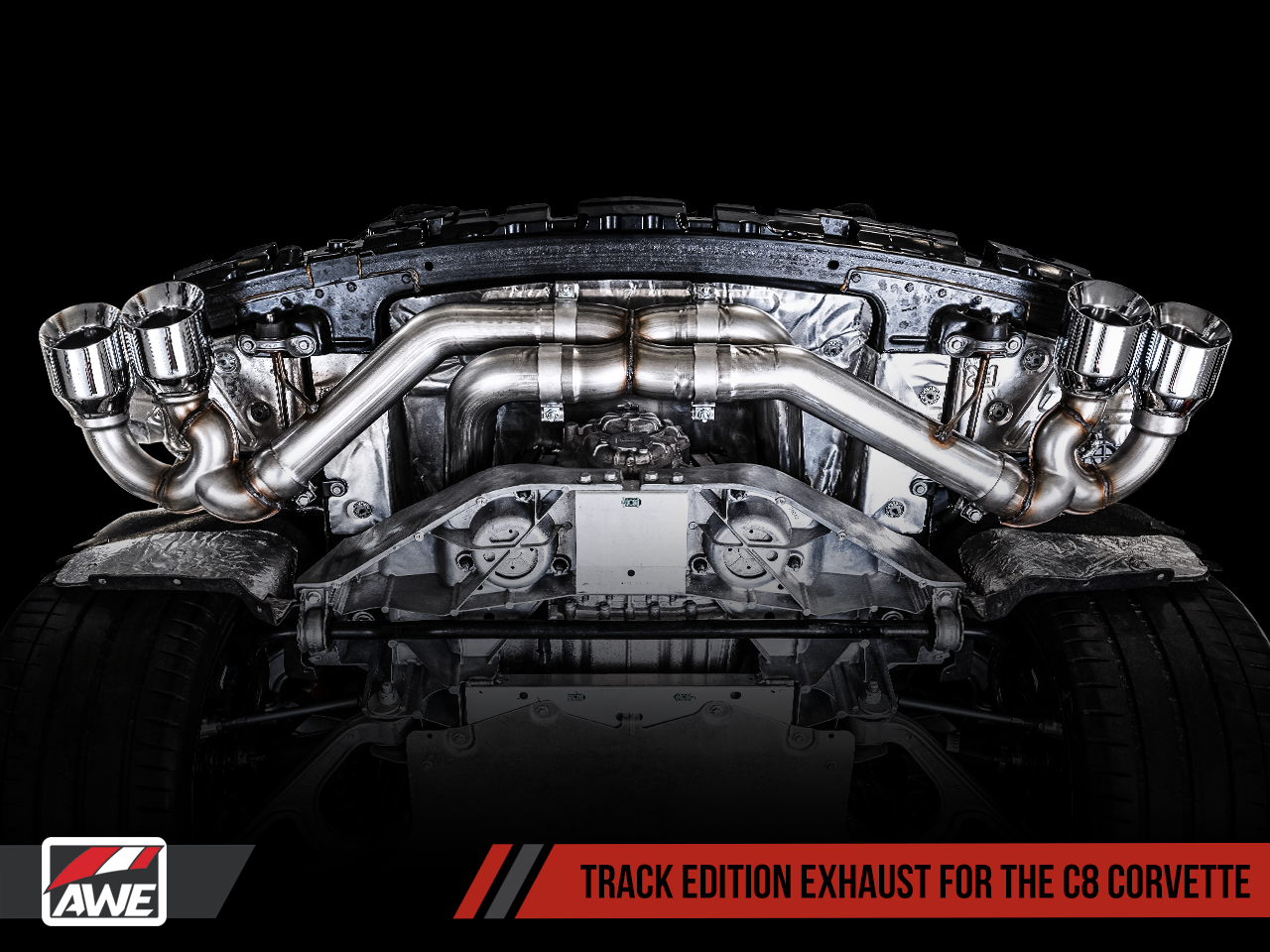 AWE EXHAUST FOR THE CORVETTE C8 - TRACK EDITION - Motorsports LA