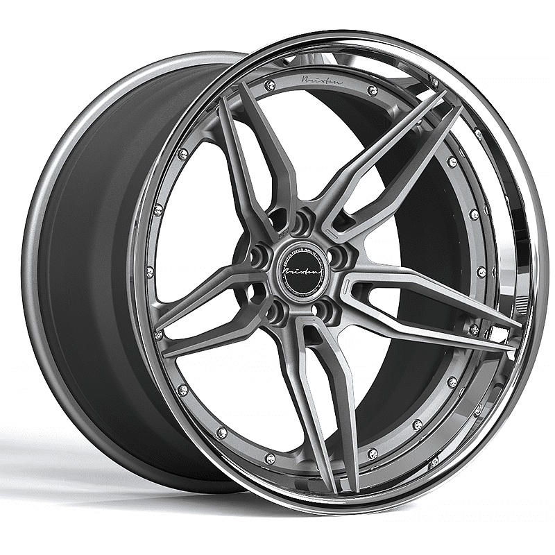 Brixton Forged PF2 Targa Series 3-Piece Wheels - Starting at $2,344 Each - Motorsports LA
