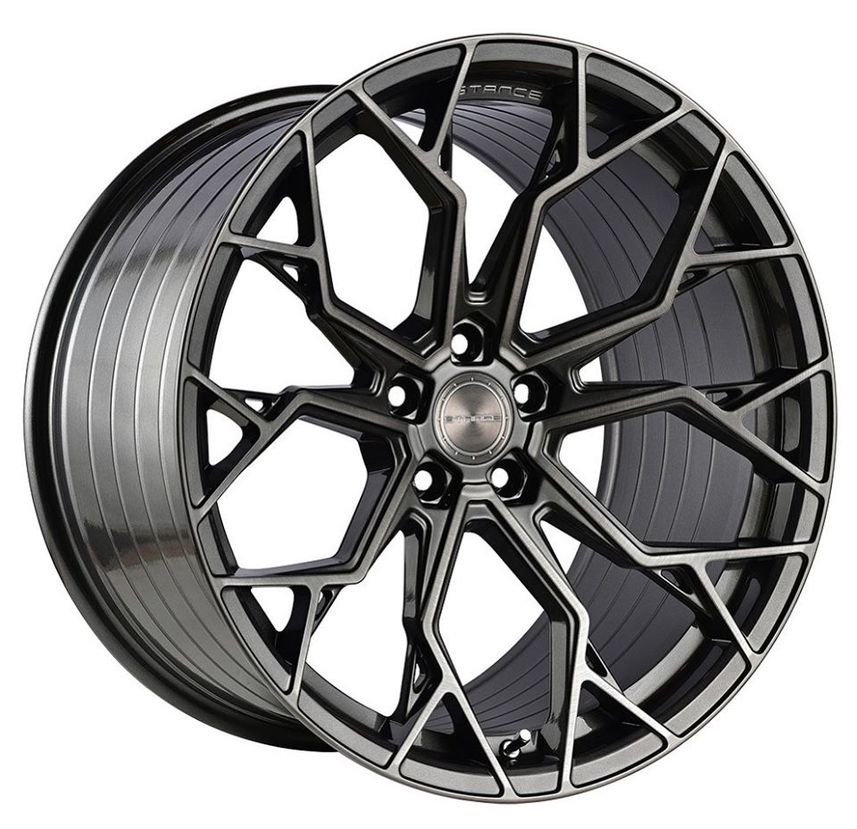 20” Stance SF10 Wheels Brushed Dual Bronze - Set of 4 - Motorsports LA