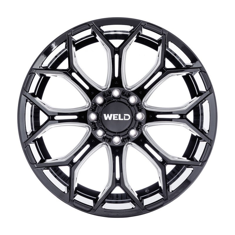WELD Off-Road Gradient W111 - Gloss Black Milled - 22" 6 Lug - Motorsports LA