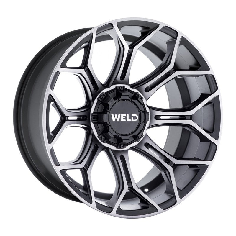 WELD Off-Road Gradient W112 - Satin Black Milled / DDT - 22" 8 Lug - Motorsports LA