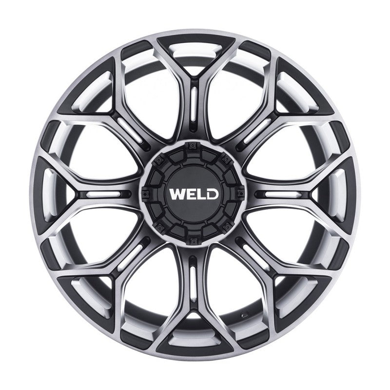 WELD Off-Road Gradient W112 - Satin Black Milled / DDT - 22" 6 Lug - Motorsports LA