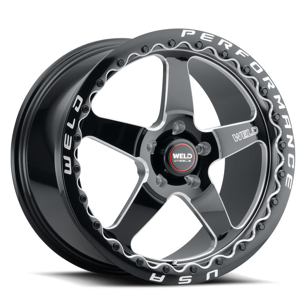 WELD Ventura 5 Rotary Forged Wheels - 18x12 Beadlock Sold Individually Corvette - Motorsports LA