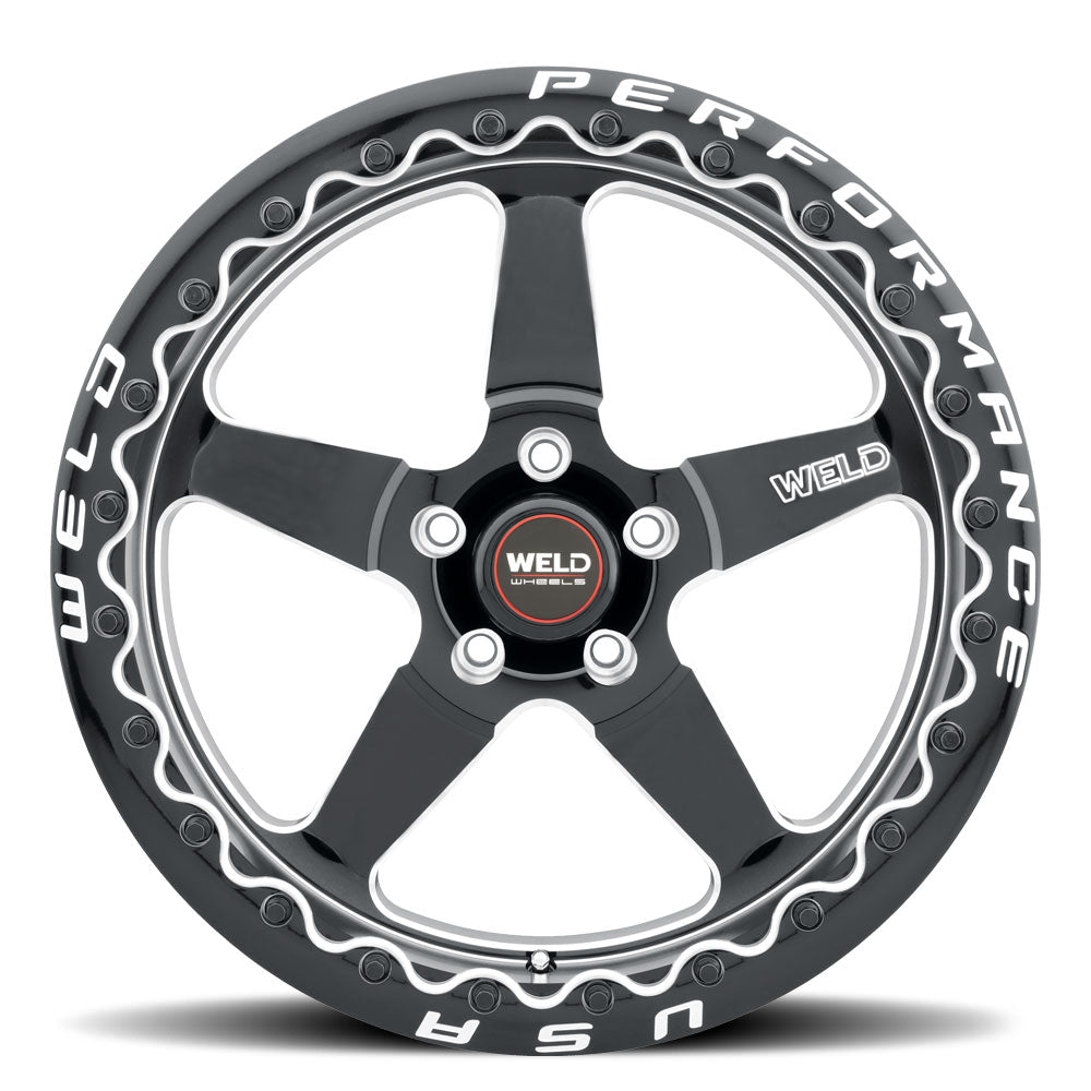 WELD Ventura 5 Rotary Forged Wheels - 18x12 Beadlock Sold Individually Corvette - Motorsports LA