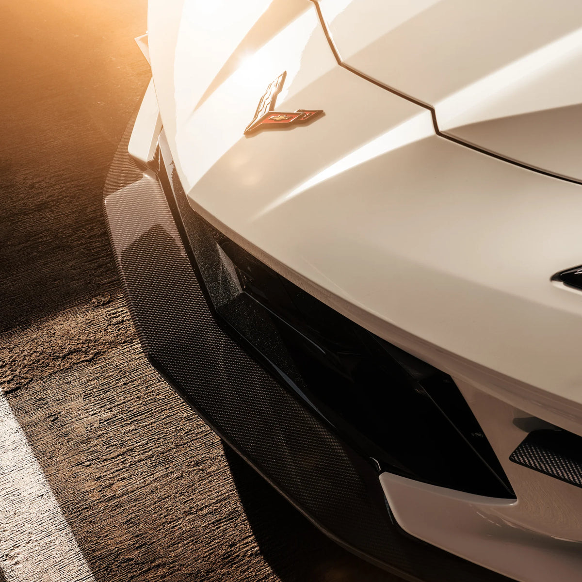Racing Sport concepts フロントリップ C8_Corvette_Front_Splitter_RSC