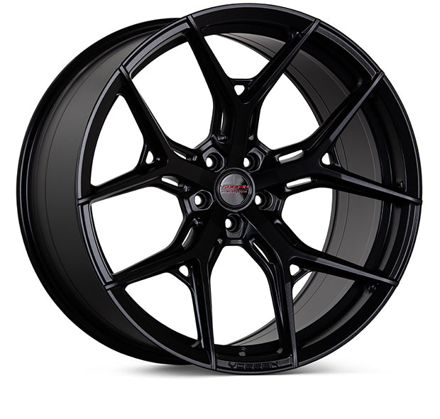 19” Vossen HF-5 Satin Black Wheels - Set of 2 - 19x9.5 19x10.5