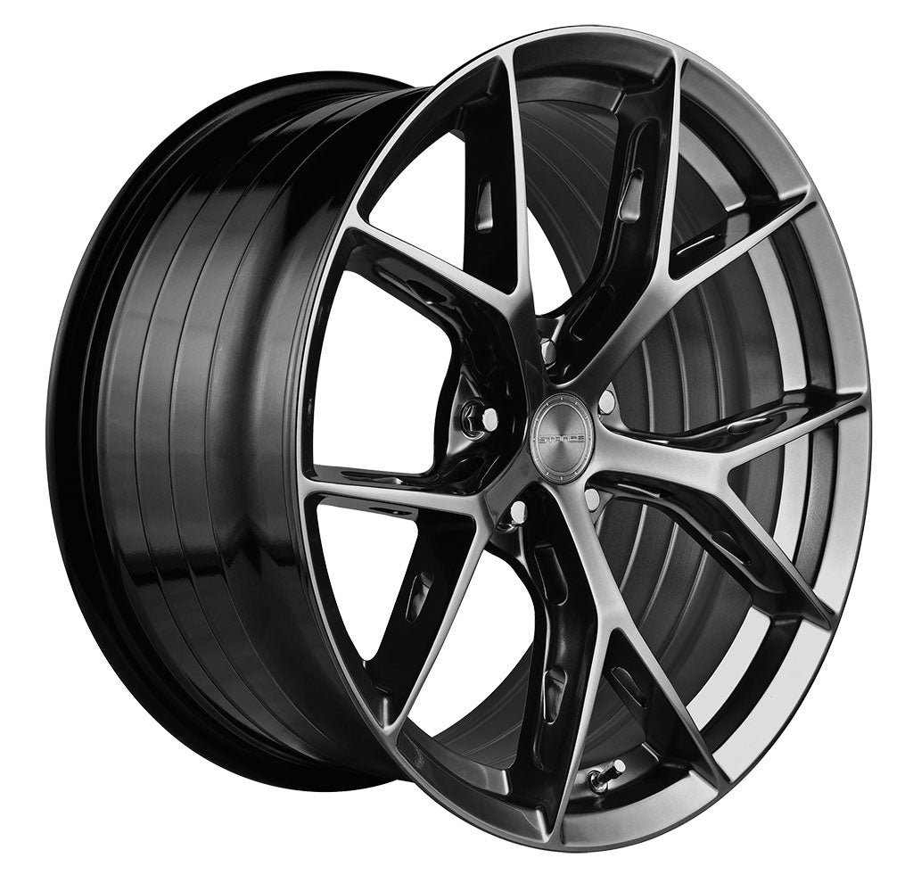 19” Stance SF14 Hyper Black Concave Wheels - Set of 4
