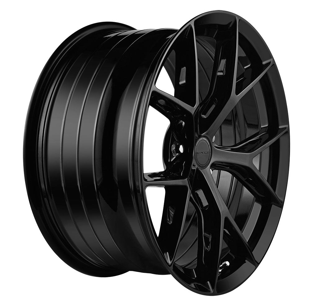 19” Stance SF14 Gloss Black Concave Wheels - Set of 4