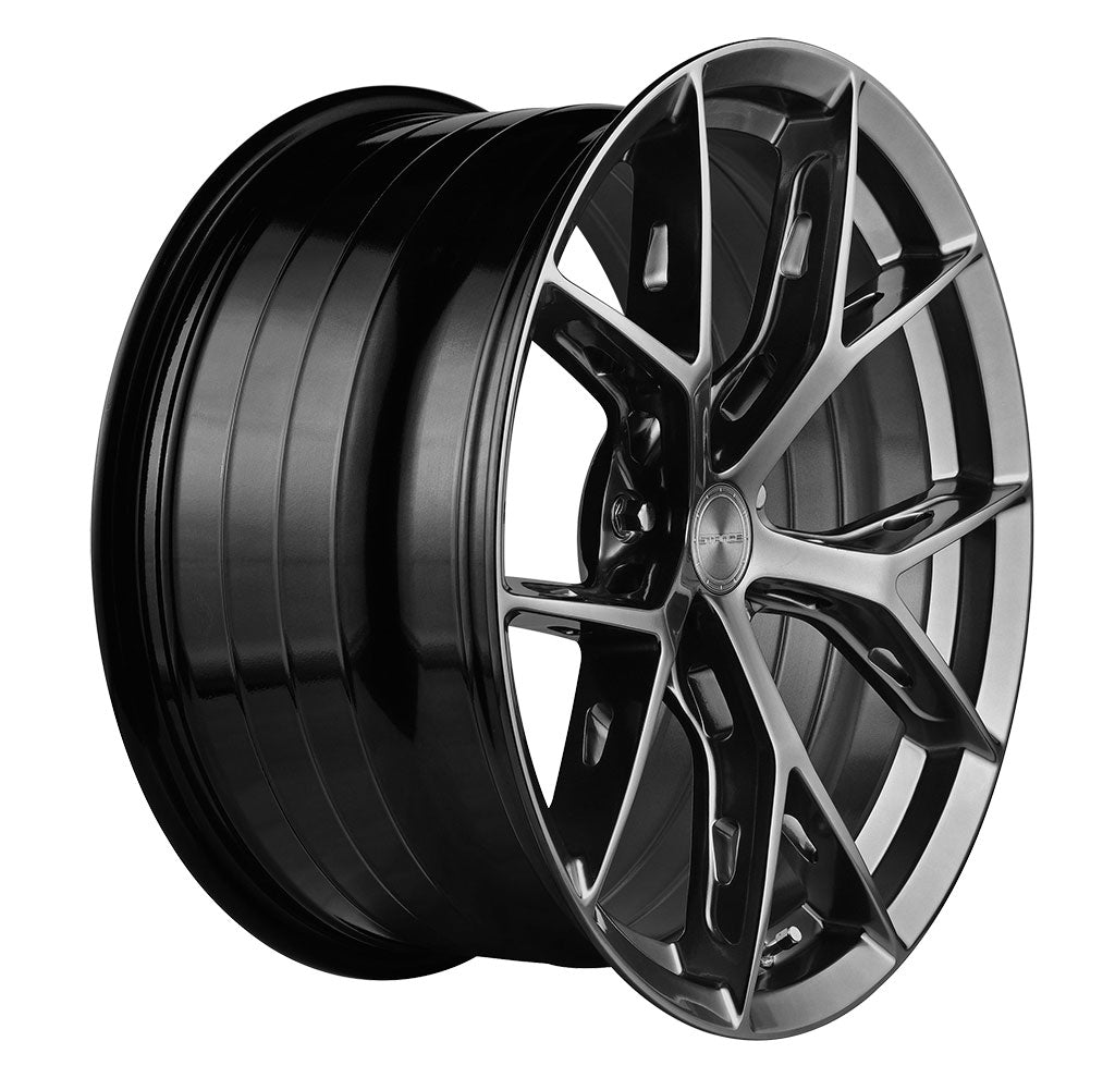19” Stance SF14 Hyper Black Concave Wheels - Set of 4