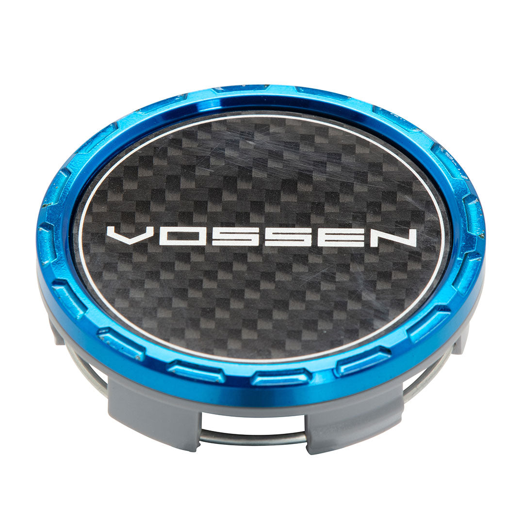 Classic Carbon Billet Sport Cap Set For VF/HF Series Wheels (Fountain Blue)