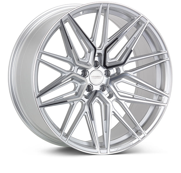 VOSSEN HF-7 WHEELS SILVER POLISHED