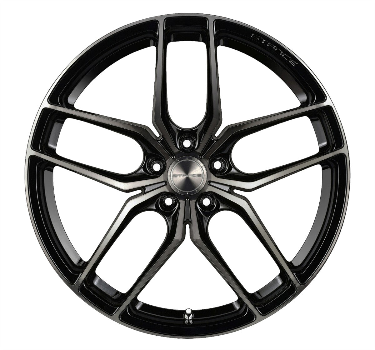 19” Stance SF03 Gloss Black Tinted Face Concave Wheels - Set of 4 - Motorsports LA