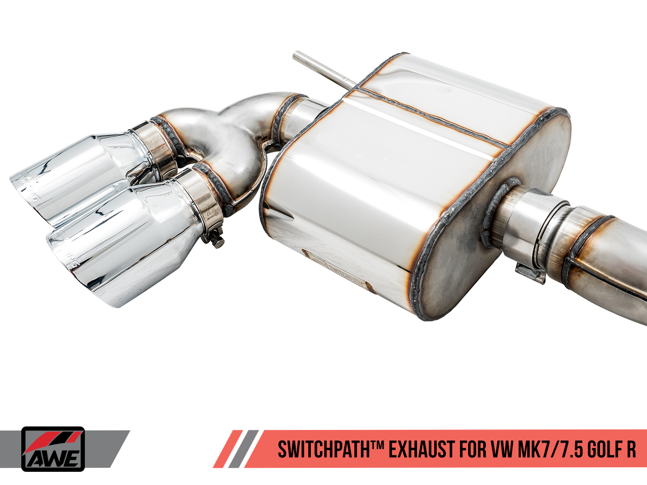 AWE SwitchPath™ Exhaust for MK7.5 Golf R - Motorsports LA