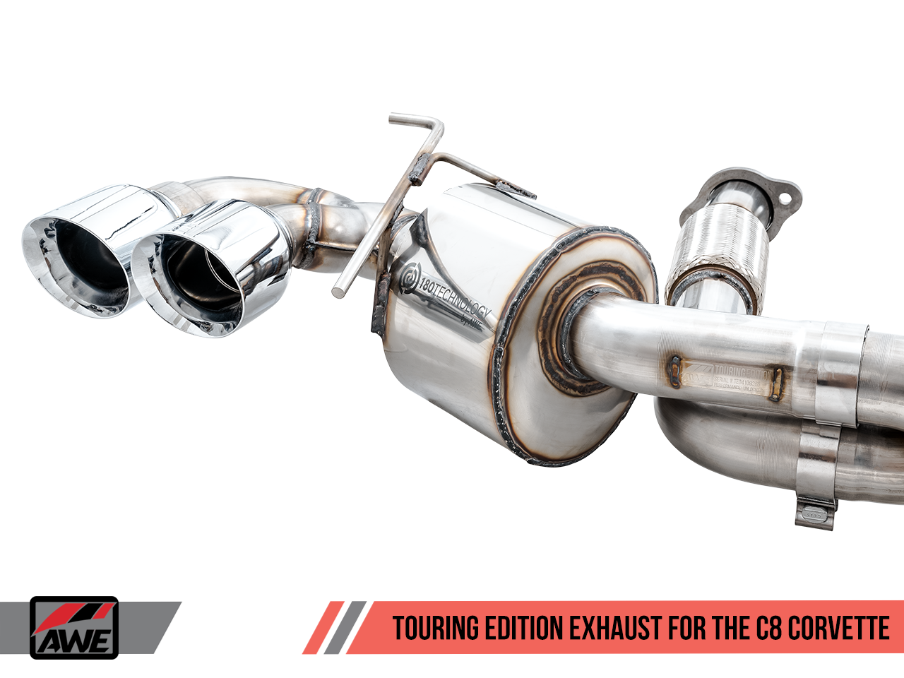 AWE Track Edition Exhaust for C8 Corvette - Motorsports LA