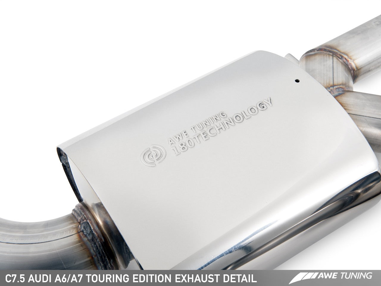 AWE Touring Edition Exhaust for Audi C7.5 A6 3.0T - Quad Outlet - Motorsports LA