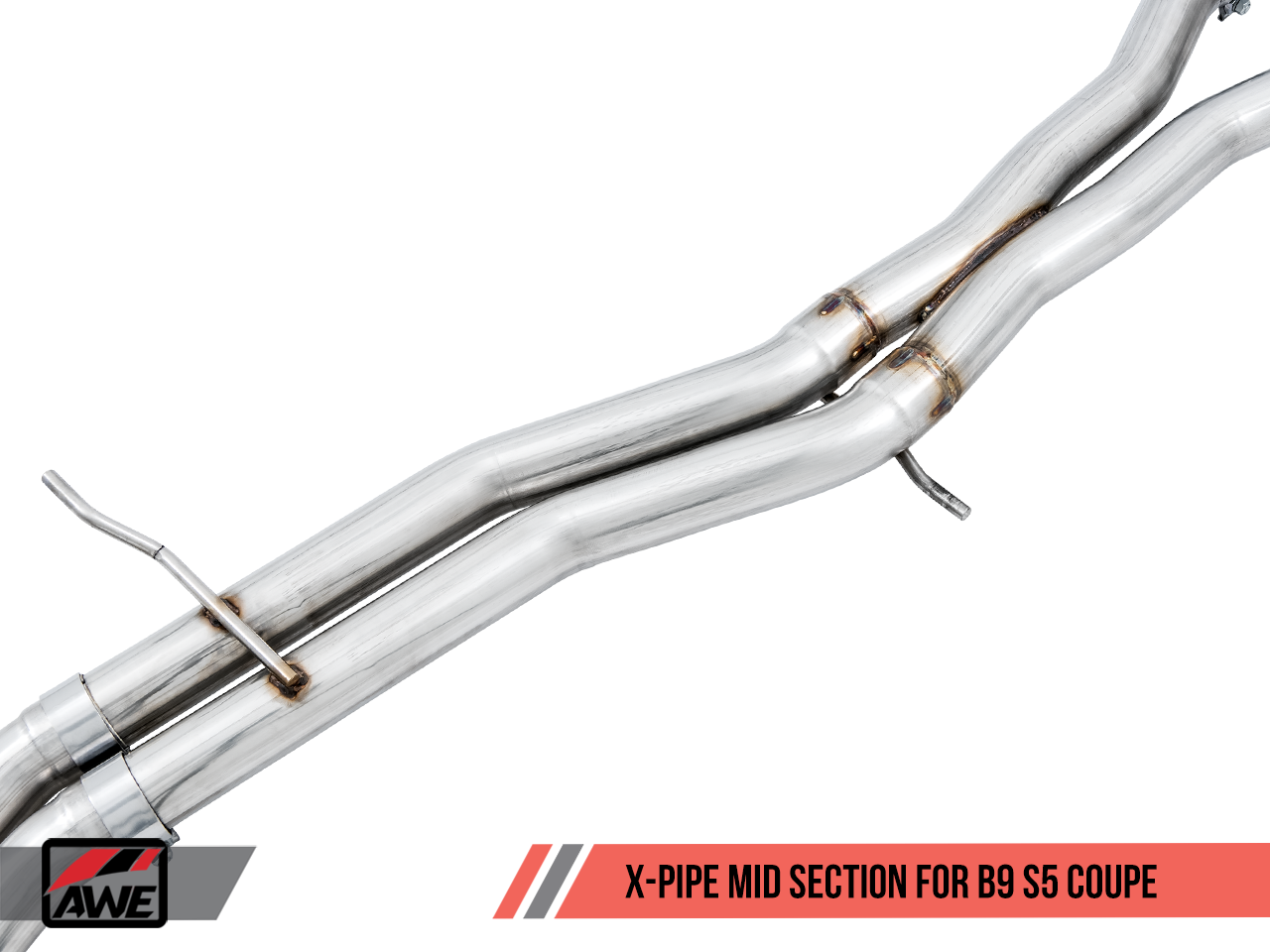AWE SwitchPath™ Exhaust for B9 S5 Coupe - Resonated for Performance Catalyst - Motorsports LA