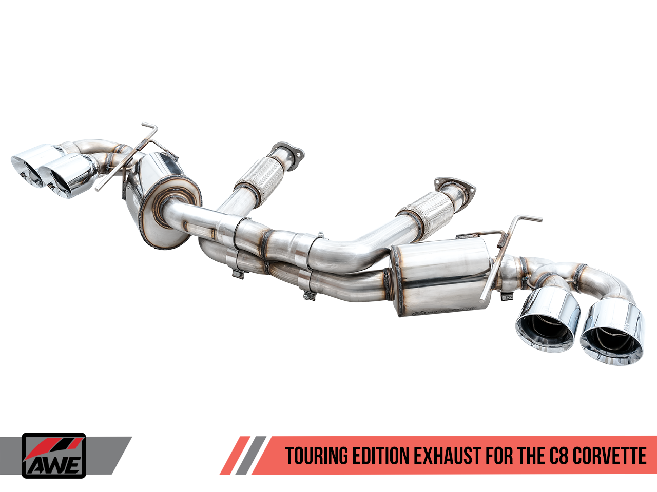 AWE Track Edition Exhaust for C8 Corvette - Motorsports LA