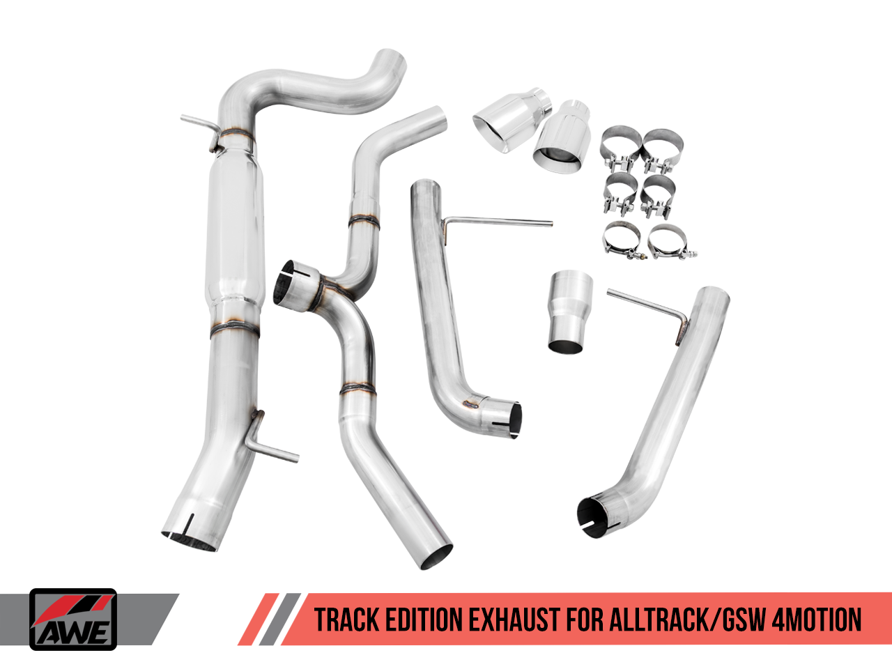 AWE Track Edition Exhaust for VW Golf Alltrack / Sportwagen 4Motion - Motorsports LA