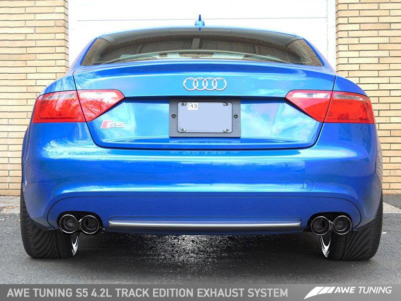 AWE Track Edition Exhaust System for B8 S5 4.2L - Motorsports LA