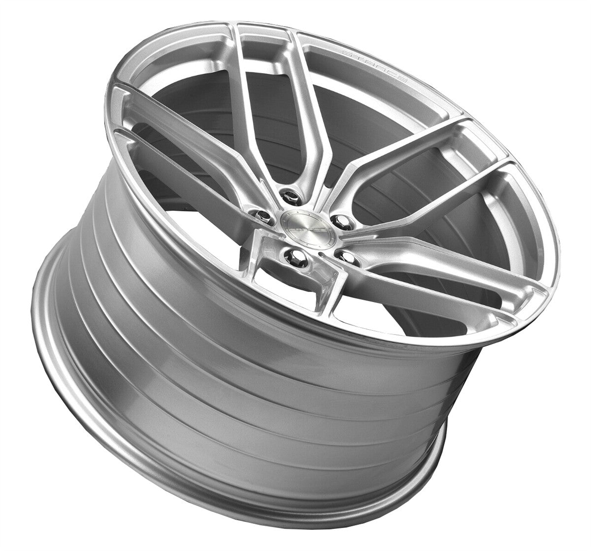 20” Stance SF03 Brush Silver Concave Wheels - Set of 4 - Motorsports LA