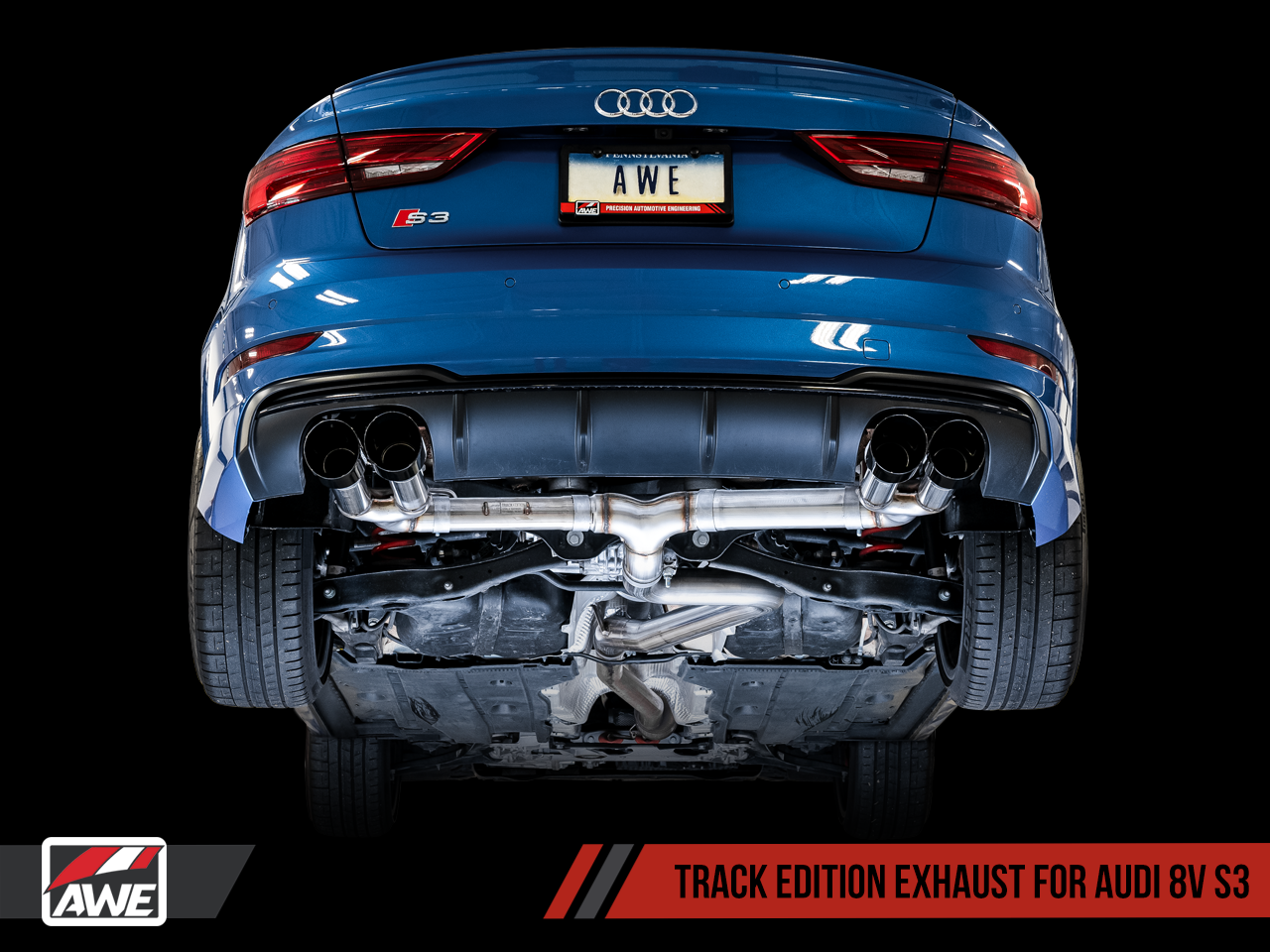 AWE SwitchPath™ Exhaust for Audi 8V S3 - Motorsports LA