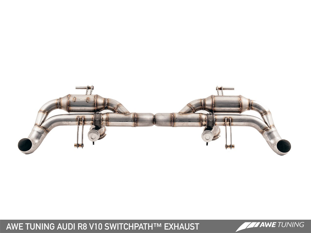 AWE Exhaust Fitment Kit for Audi R8 S Tronic (Required With Exhaust For S Tronic Cars) - Motorsports LA