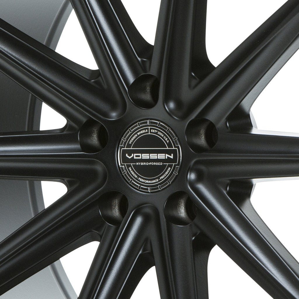 Hybrid Forged Billet Sport Cap Set For VF & HF Series Wheels (Gloss Black) - Motorsports LA