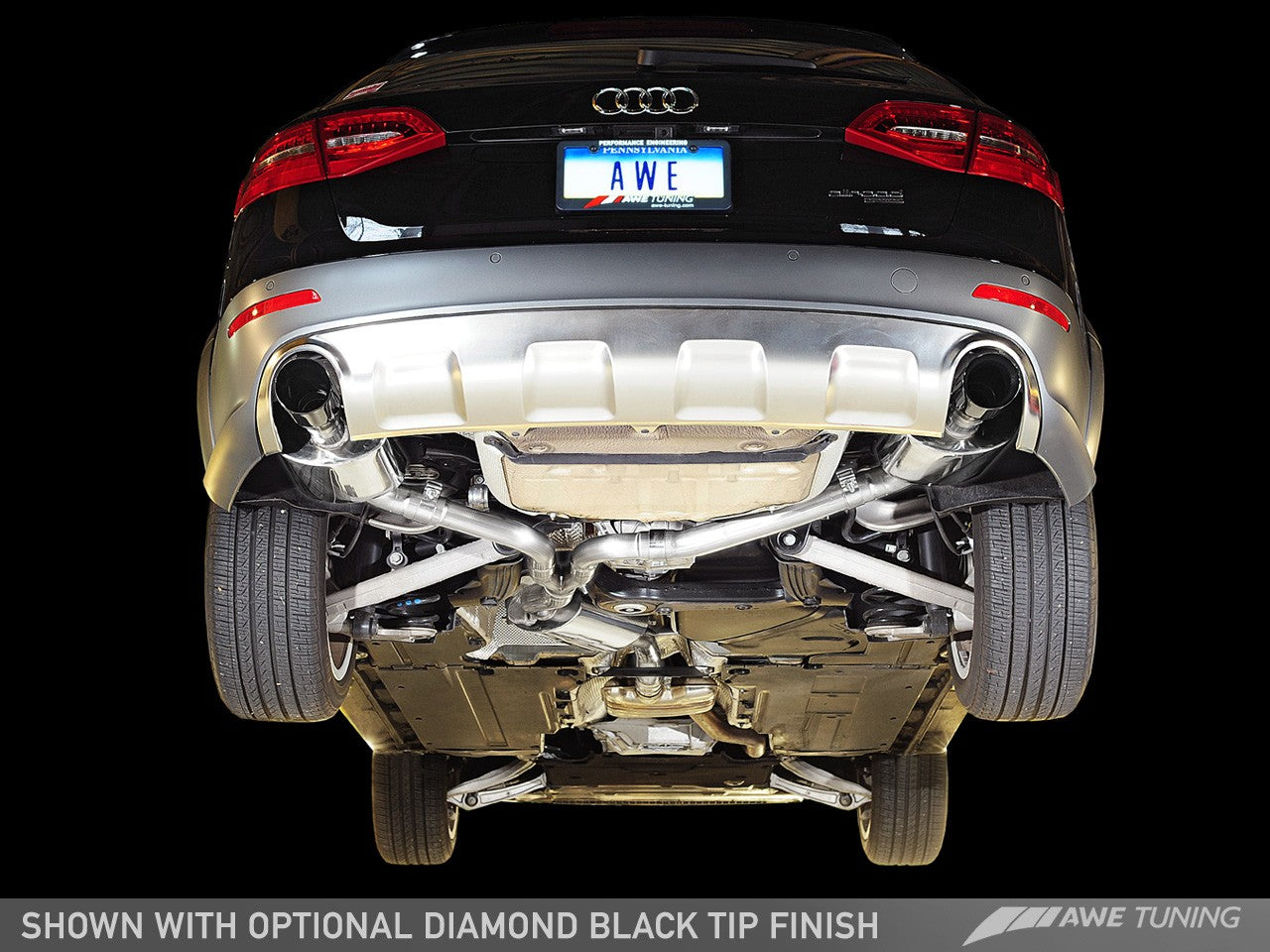 AWE Touring Edition Exhaust for B8.5 Allroad - Motorsports LA