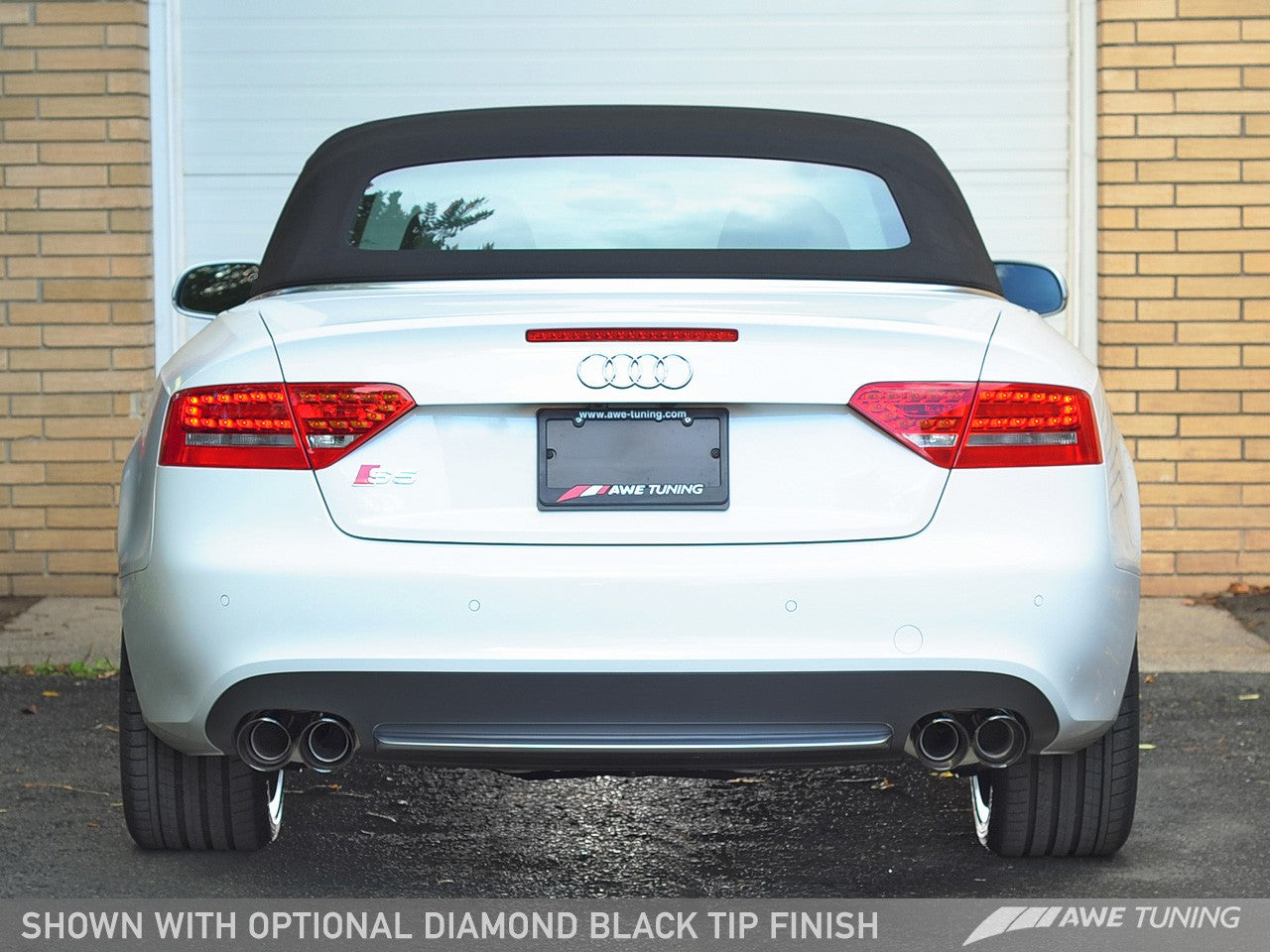 AWE Touring Edition Exhaust System for B8/8.5 S5 Cabrio (Exhaust + Resonated Downpipes) - Motorsports LA