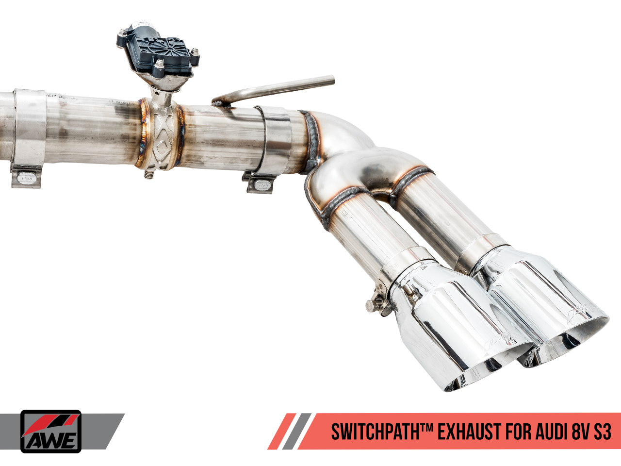 AWE Track Edition Exhaust for Audi 8V S3 - Motorsports LA