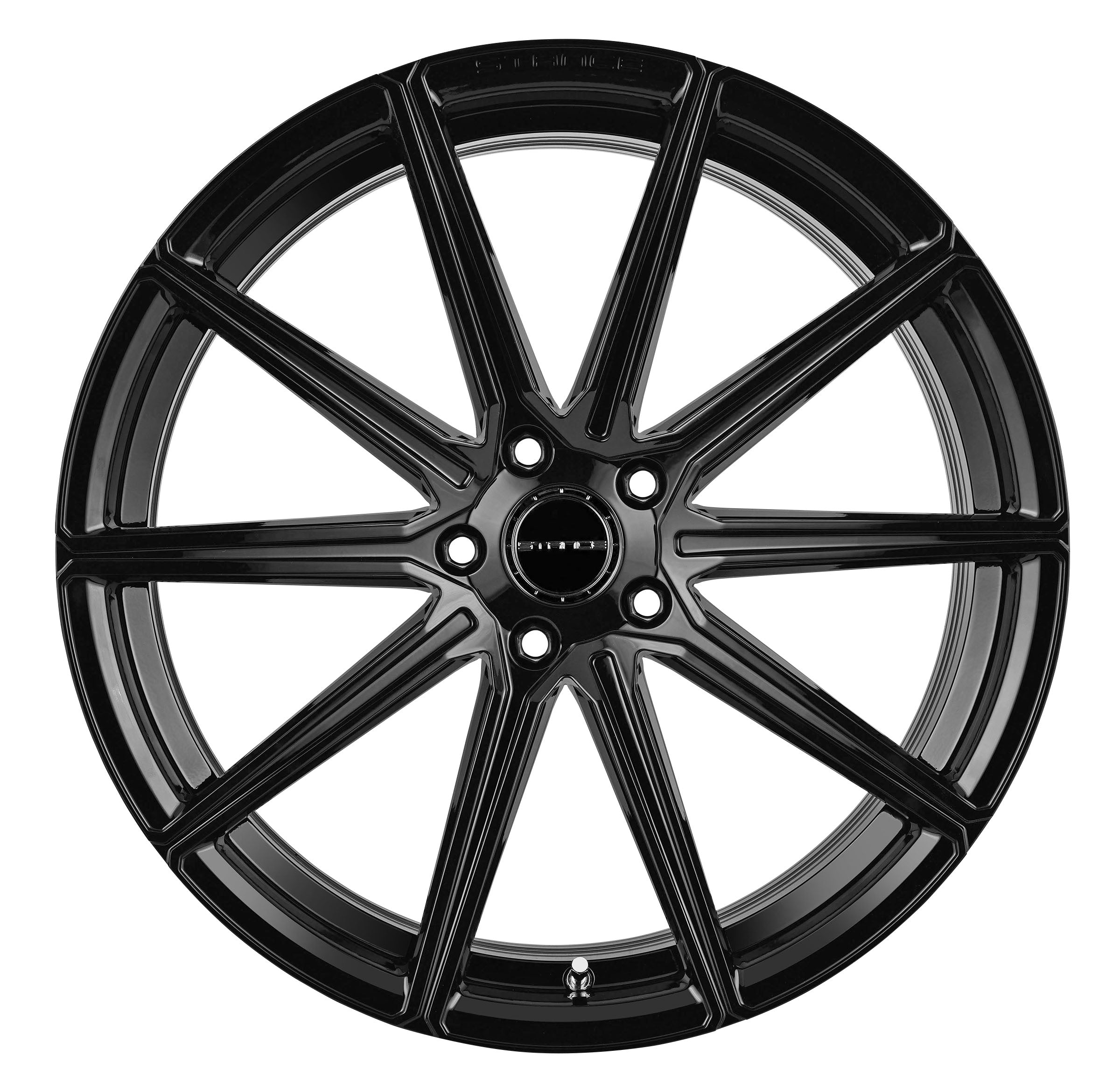 20” Stance SF09 Piano Black Concave Wheels - Set of 4 