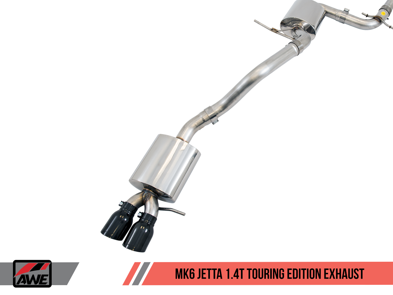 AWE Touring Edition Exhaust for MK6 Jetta 1.4T - Motorsports LA