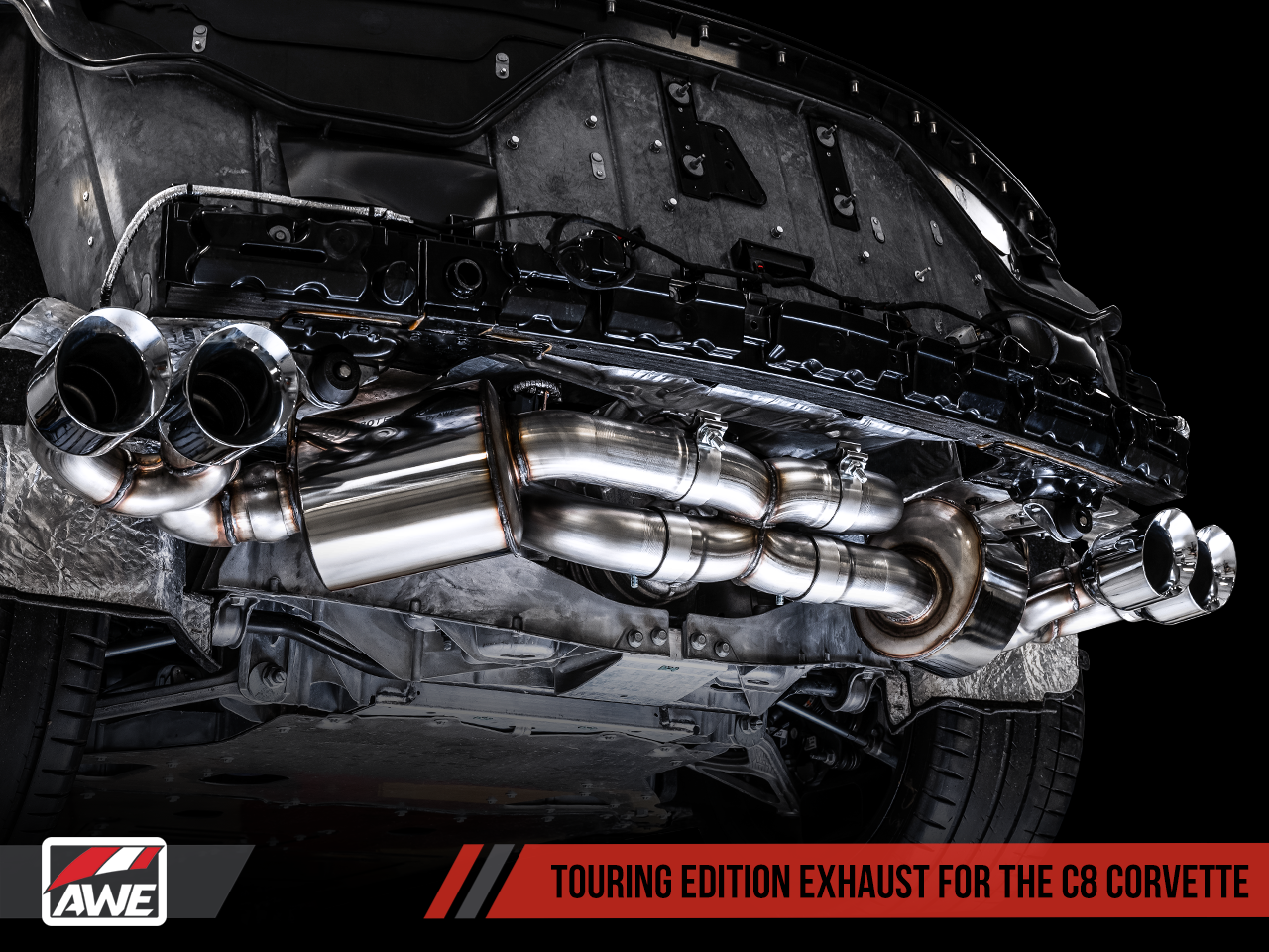 AWE Track Edition Exhaust for C8 Corvette - Motorsports LA