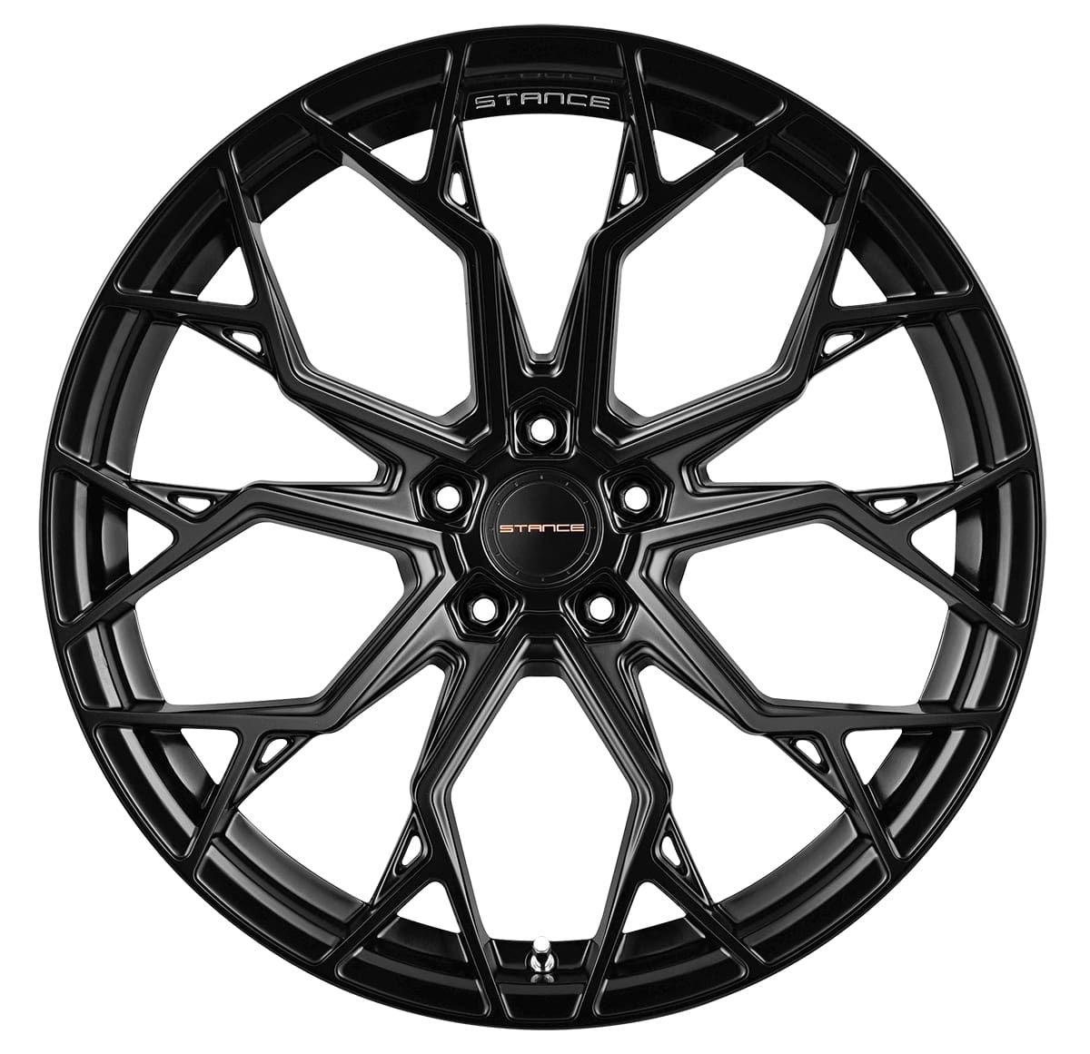 Stance SF10 Gloss Black Corvette C8 20x9 21x12 w/ Michelin Pilot Sport