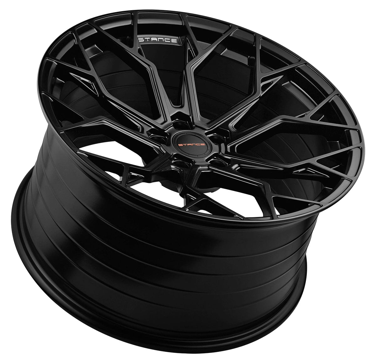 Stance SF10 Gloss Black Corvette C8 20x9 21x12 w/ Michelin Pilot Sport