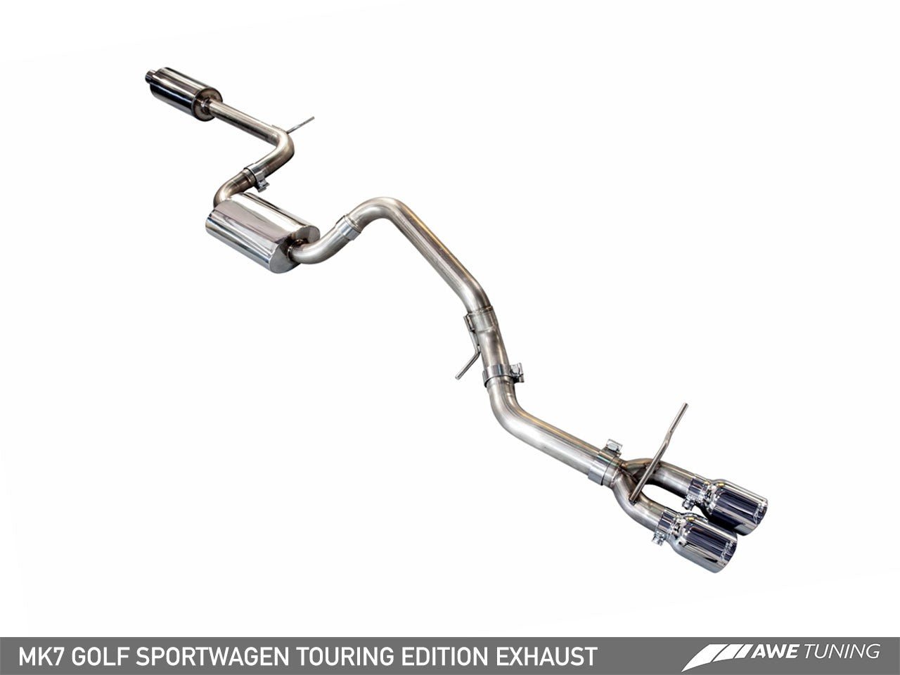 AWE Touring Edition Exhaust for VW MK7 Golf SportWagen - Motorsports LA