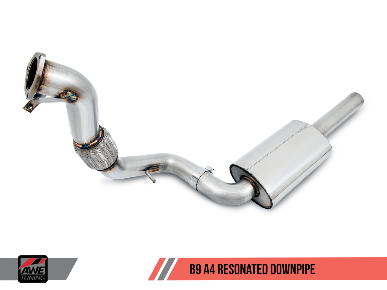 AWE Touring Edition Exhaust for B9 A4, Dual Outlet (includes DP) - Motorsports LA