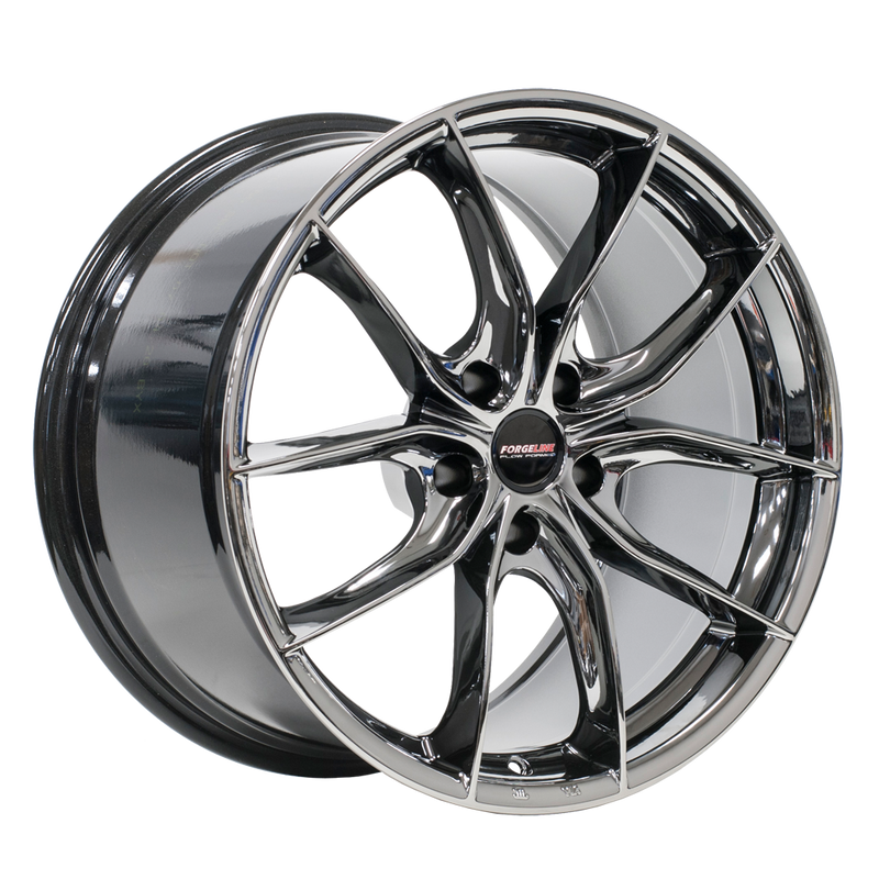 Forgeline F01 Black Ice - 20x9 20x11 Set of 4