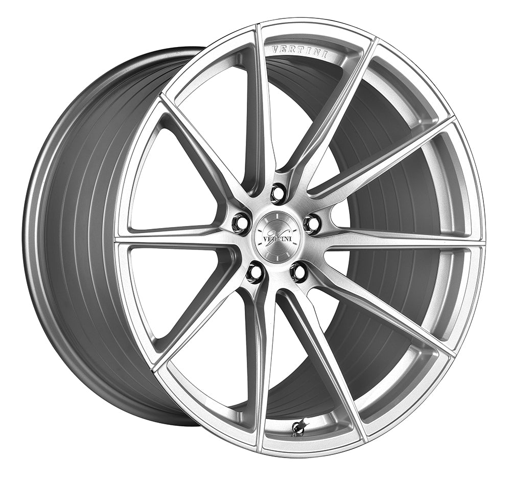 19” Vertini RFS1.1 Brush Silver Wheels - Set of 4 - Motorsports LA