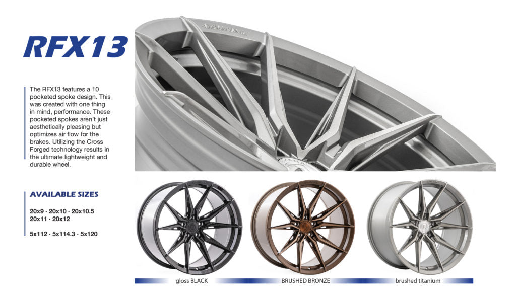 20" Rohana RFX13 Wheels - Set of 4 - Motorsports LA