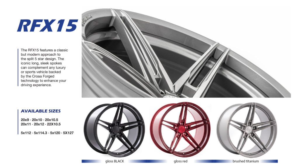Rohana RFX15 - Tesla 20x9 20x10 - Motorsports LA