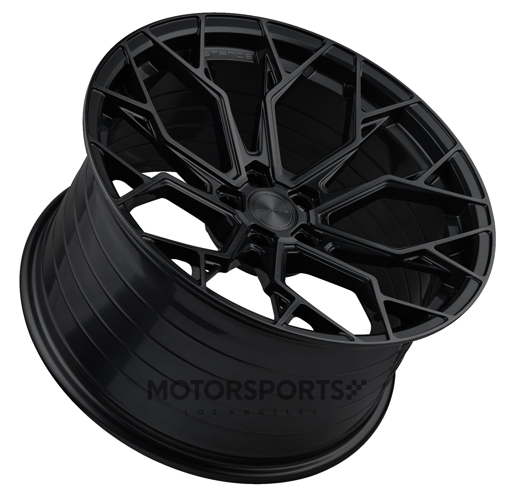 20” Stance SF10 Wheels Satin Black - Set of 4 - Motorsports LA
