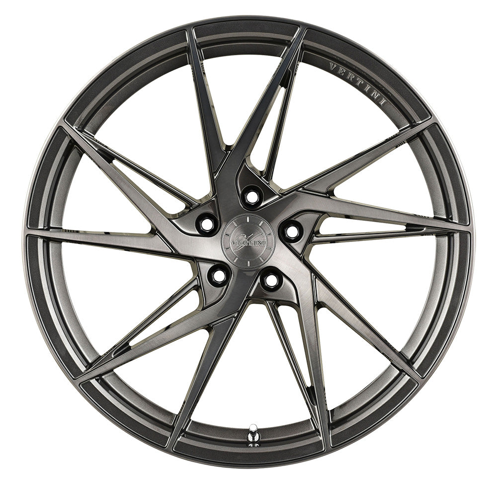 19” Vertini RFS1.9 Brushed Dual Gunmetal Concave Wheels - Set of 4 - Motorsports LA